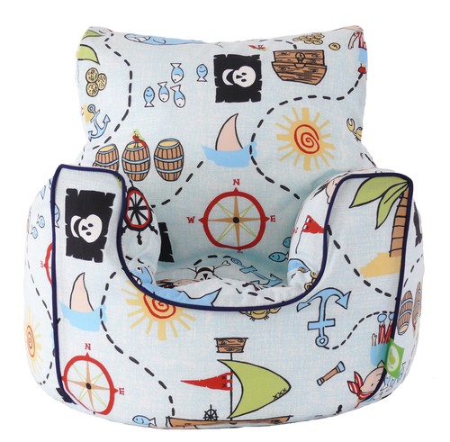 Cotton pirate island bean bag - pirate,