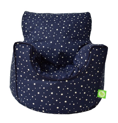 Cotton navy stars - bag, arm